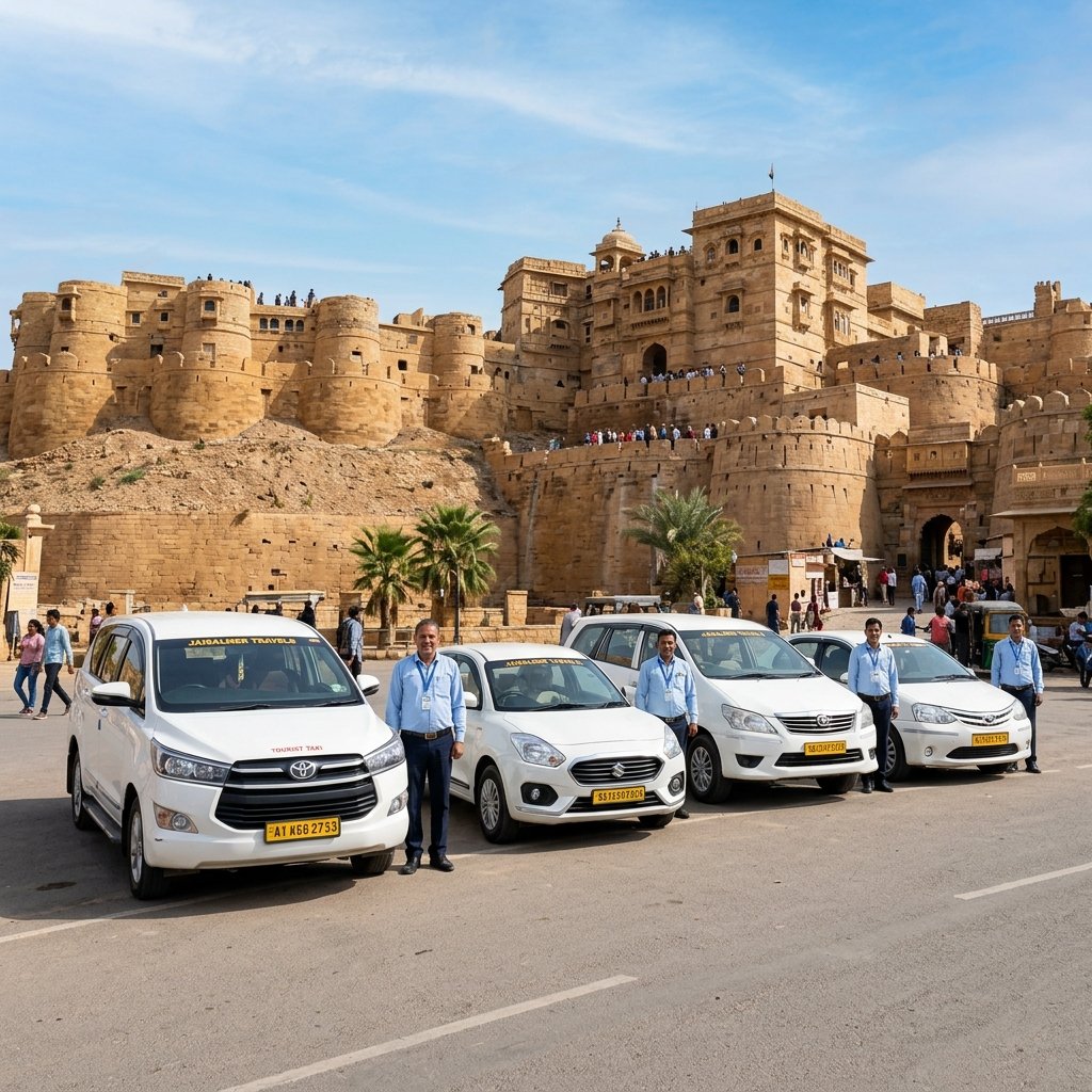 Raj Jaisalmer Taxi Service fleet